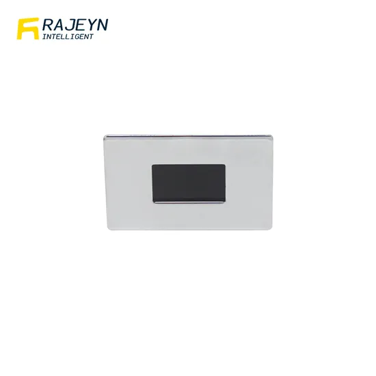 Urinario automático sin contacto con sensor infrarrojo y válvula solenoide de descarga eléctrica.
