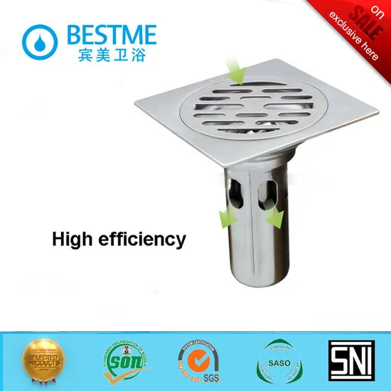 Escurridor de suelo de acero inoxidable con sello de agua profunda Hareware Supplier (BF
