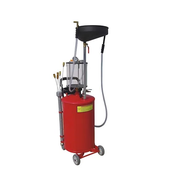 Venta caliente Máquina de succión de aceite usado Equipo neumático de recolección de cambio de aceite usado Drenador de aceite